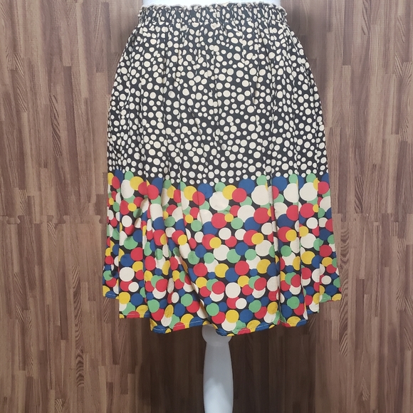 Anthro/CoreyLynnCalter Sz Small Silk Skirt - Picture 4 of 8